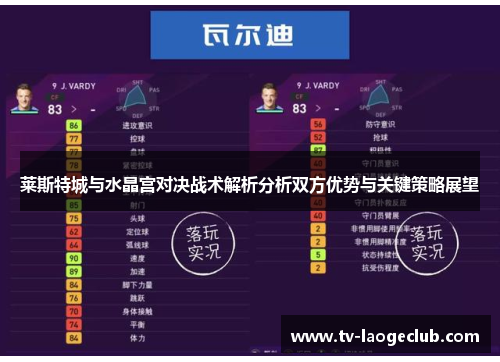 莱斯特城与水晶宫对决战术解析分析双方优势与关键策略展望